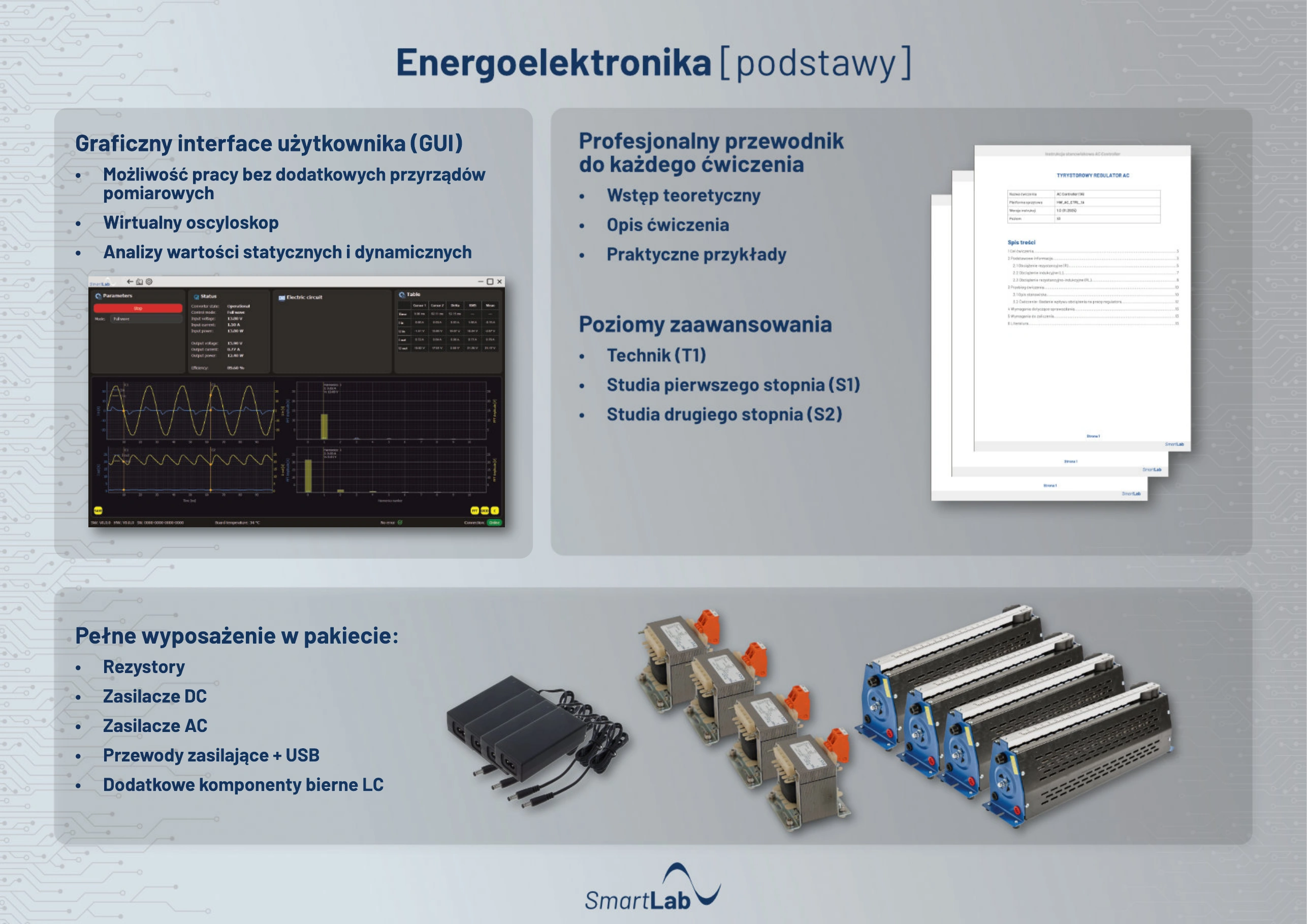 Materiały dydaktyczne i akcesoria SmartLab